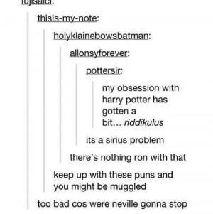 Harry Potter puns