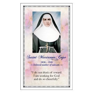 St. Marianne Cope Prayer Card