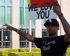 Trayvon Martin Protest - Sanford (Photo credit: werthmedia )
