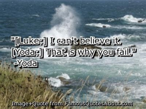 Wise he is that Yoda!