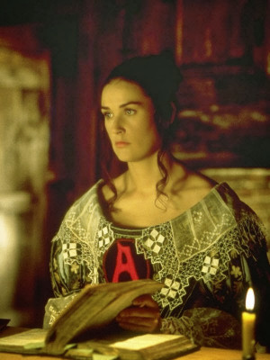 Demi Moore as Hester Prynne