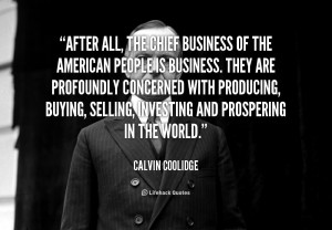 Calvin Coolidge Famous Quotes