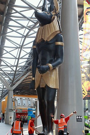 Anubis God Death Statue