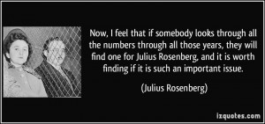 More Julius Rosenberg Quotes