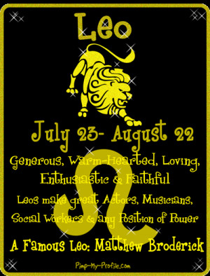 Astrology Leo - The Lion