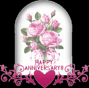 ... .commentsyard.com/happy-anniversary-with-flowers-and-a-heart-graphic