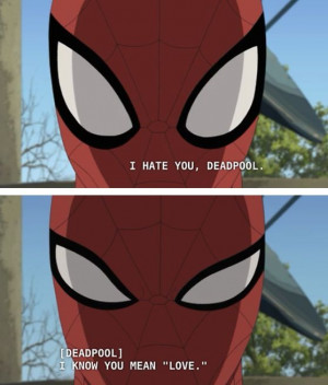 Spider-Man and Deadpool! Me and my friends and we take turns being ...