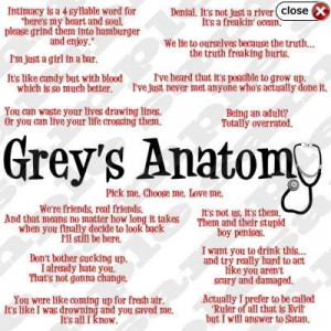 Grey’s Anatomy Love Quotes Pinterest