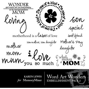 Mother Day Scrapbooking Projects