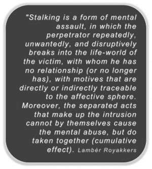 Stalker Definition Dictionary