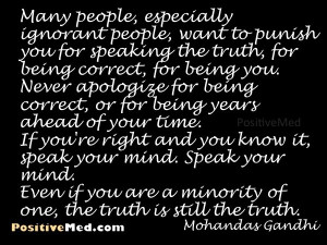 the truth is still the truth