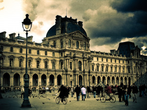 The Louvre Museum Paris...