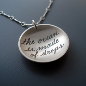 Quote necklace I want this necklace!!!