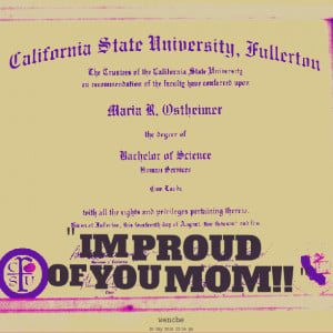 Quotes Picture: im proud of you mom!!