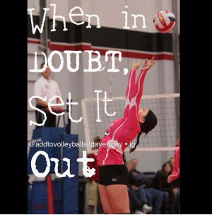 Haha my volleyball coach always says, 