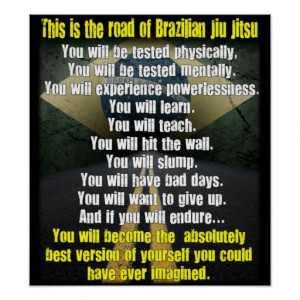 estrada brasileiro poster de Jiu de Jitsu