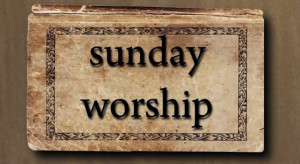 Preparing for worship on the first Sunday of 2015 -