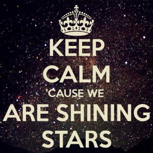 Keep Calm Star Quote