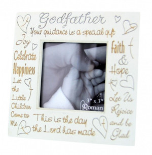 Godfather Photo Frame - Ivory