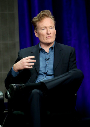 Conan O'Brien was one of the participants in the panel for Super Fun ...