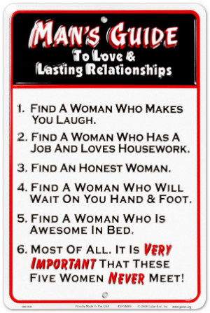 Guide to Lasting Relationships - Man