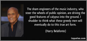 More Harry Belafonte Quotes