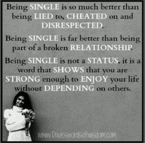 Single and loving it!!