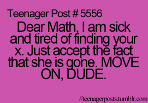 hate u math.... JUST MOVE ON!!!! Ur 