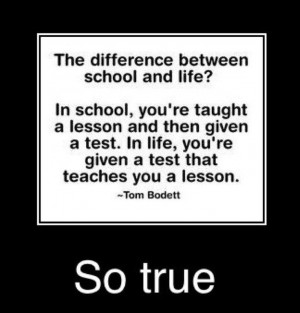 real life , school life funny quotes and sayings Thoughts, Life Quotes ...