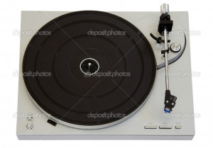 Vinyl Player Stock Image