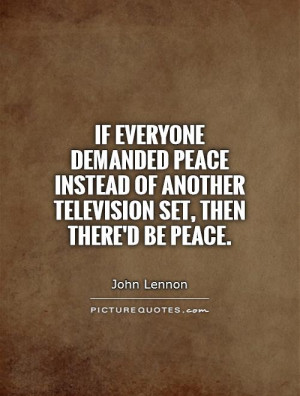 John Lennon Quotes Peace Quotes