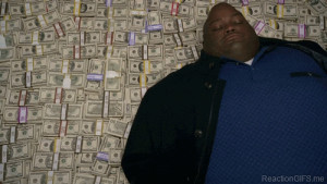 Sleeping on a bed of money ( Breaking Bad)