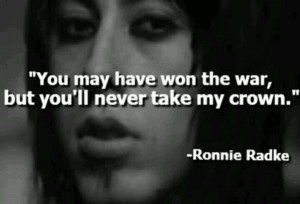 Ronnie Radke; Falling In ReverseLife Quotes, Band Quotes, Ronnie 3 ...