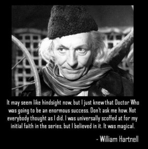William Hartnell, the First Doctor!