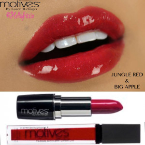Motives Lipstick Red Slipper