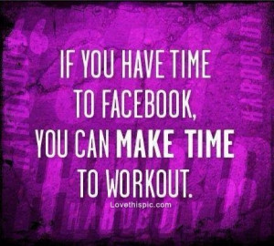 You can make time to workout