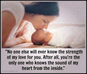 child #mother #love #heart #quote