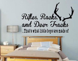 ... Little Boys (or Girls) Are Made Of - Vinyl Wall Quotes Bedroom Decor