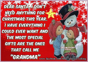 Best Grandma Quotes Best quotations about santa