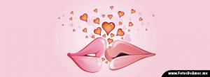 Beso de amor Portada para facebook