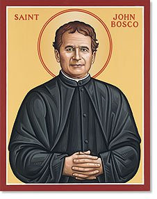 St. John Bosco. A Catholic saint who was often accompanied by a huge ...