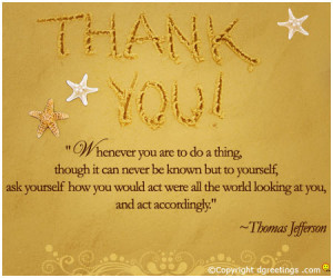 Thank You Quotes