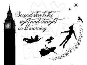 Printable DIY Peter Pan Second star to the right by MyHeartHasEars, $5 ...