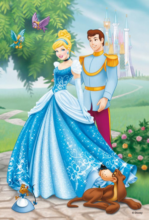 Disney Princess Cinderella and Prince Charming