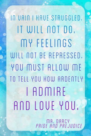 Pride and Prejudice Quote