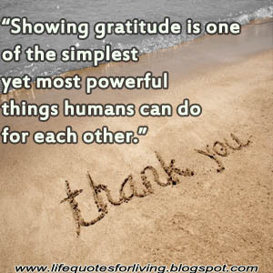 Showing Gratitude is one of the simplest yet most powerful things ...