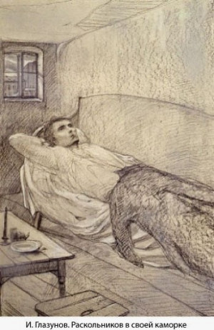 Raskolnikov's miserable lodging plays quite an important role in the ...