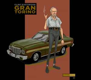 Gran Torino - Clint Eastwood by juarezricci