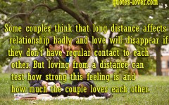 Long Distance Relationship Romantic Love Quotes