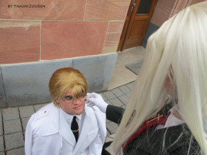 Integra Hellsing and the major by YaminiZouren-Photos